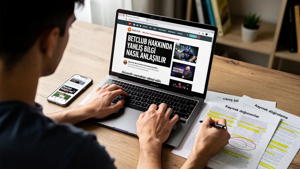 Betclub Hakkında Yanlış Bilgi Nasıl Anlaşılır